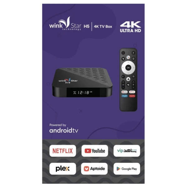 Wink Star H5 Plus Mini – Box Android TV 4K | Maroc