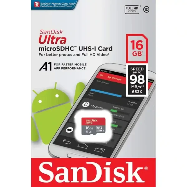 Sandisk Carte mémoire 16 go