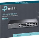 tp-link 24-port 10/100mbps desktop/rackmount switch
